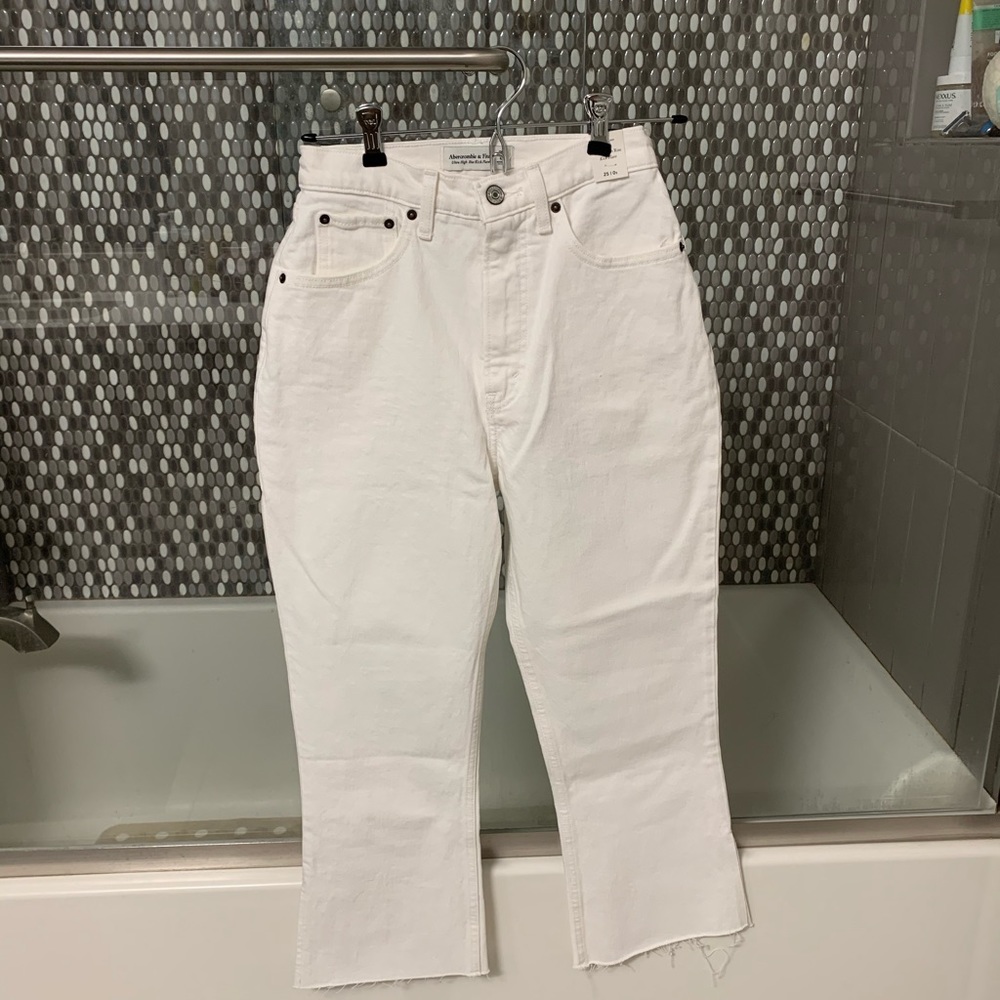 Abercrombie and Fitch Ultra High Rise Kick Flare